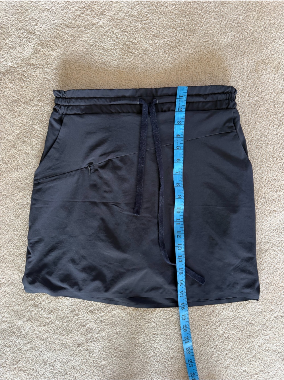 INDYEVA Black Drawstring Mini Skirt - Picture 3 of 7